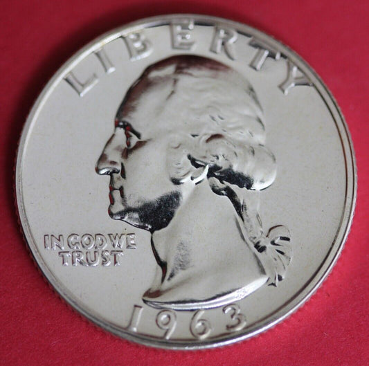 1963 Proof George Washington Quarter Exact Coin Shown  43