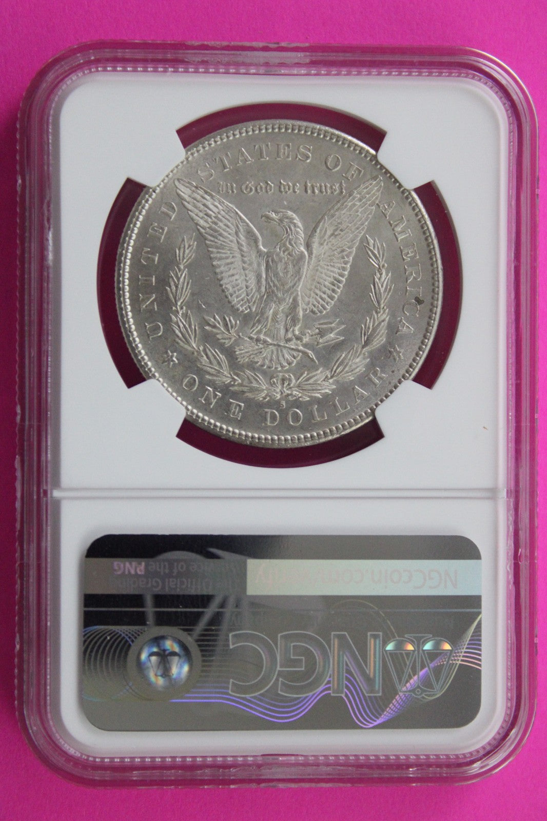 1878 S MS 63 Liberty Morgan Silver Dollar NGC Certified Graded Authentic 749