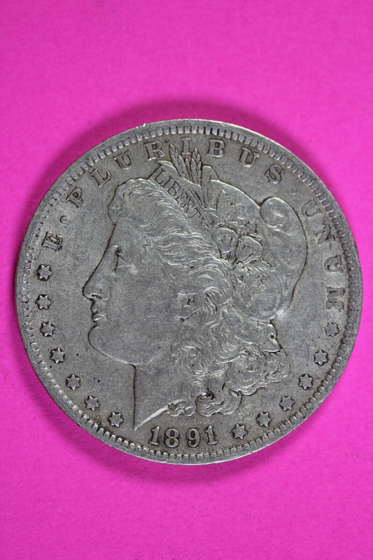 1891 O Morgan Lady Liberty Silver Dollar Rare Key Date Coin New Orleans 241