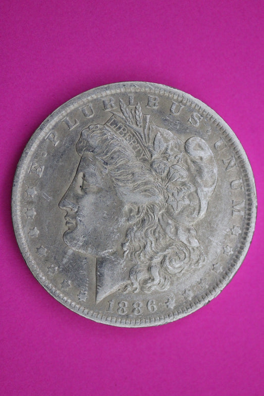 1886 O Morgan Silver Dollar Coin Guaranteed Authentic U.S.A American Seller 1967