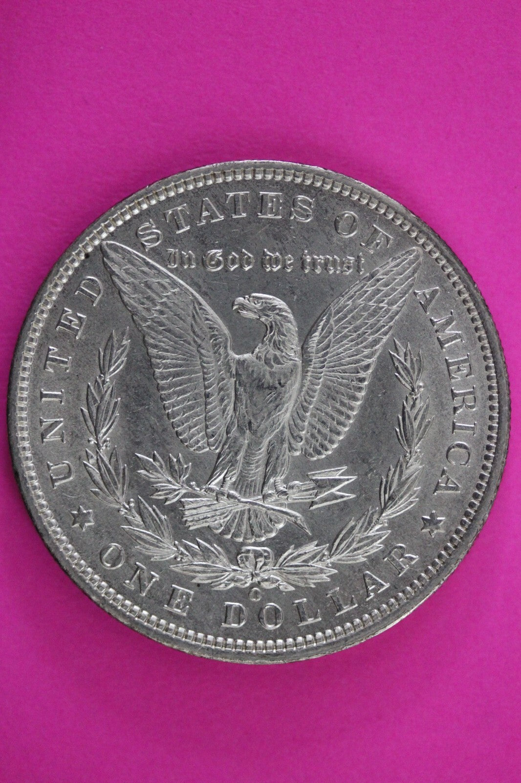 1886 O Morgan Lady Liberty  Silver Dollar Rare Key Date Coin Authentic 0485N