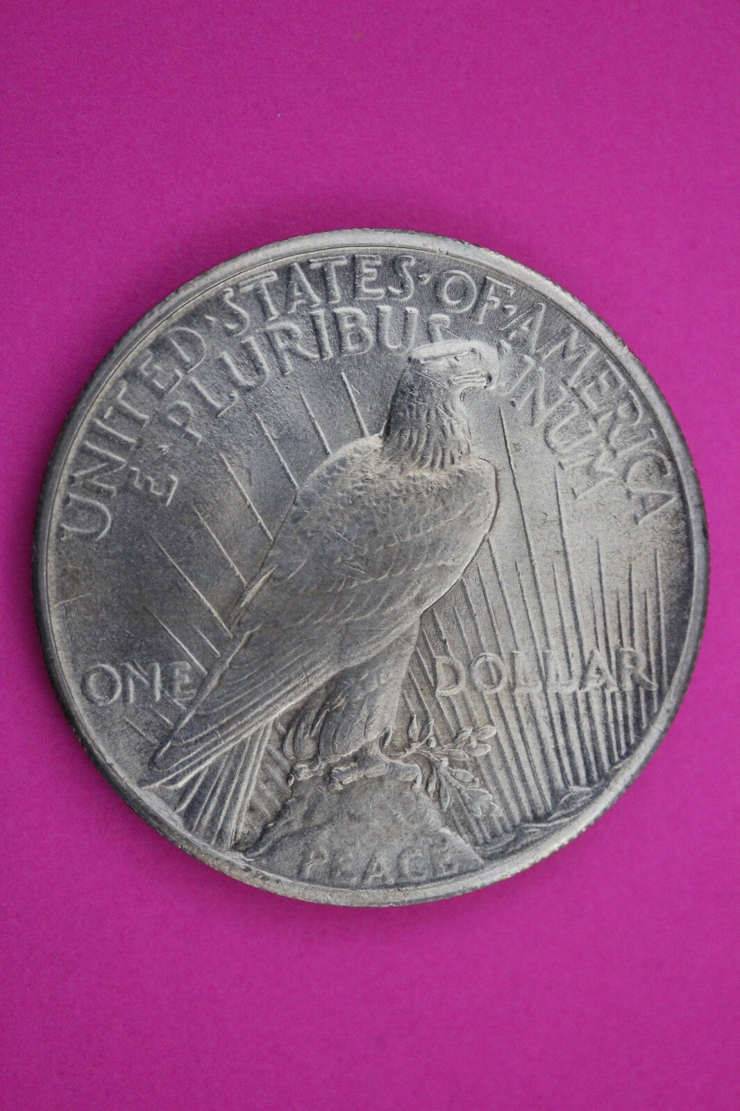 High Grade 1926 P Peace Silver Dollar LIberty Coin Guaranteed Authentic 0317N