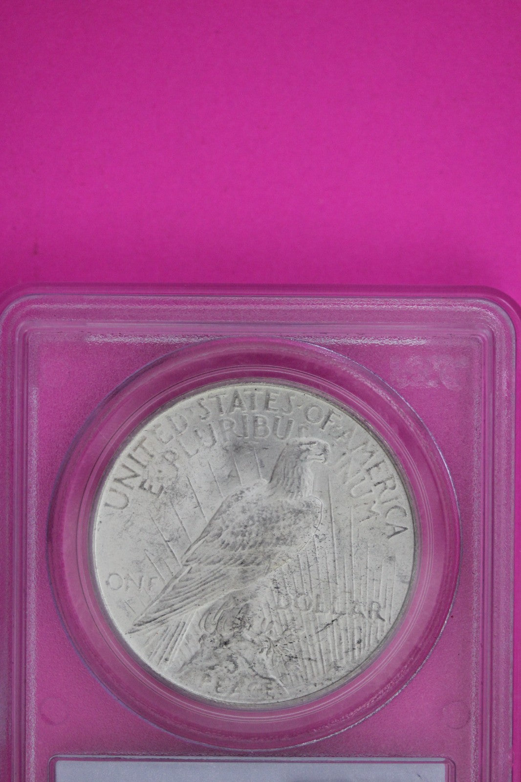 1923 P MS 63 Liberty Peace Silver Dollar PCGS Certified Graded Authentic 1139