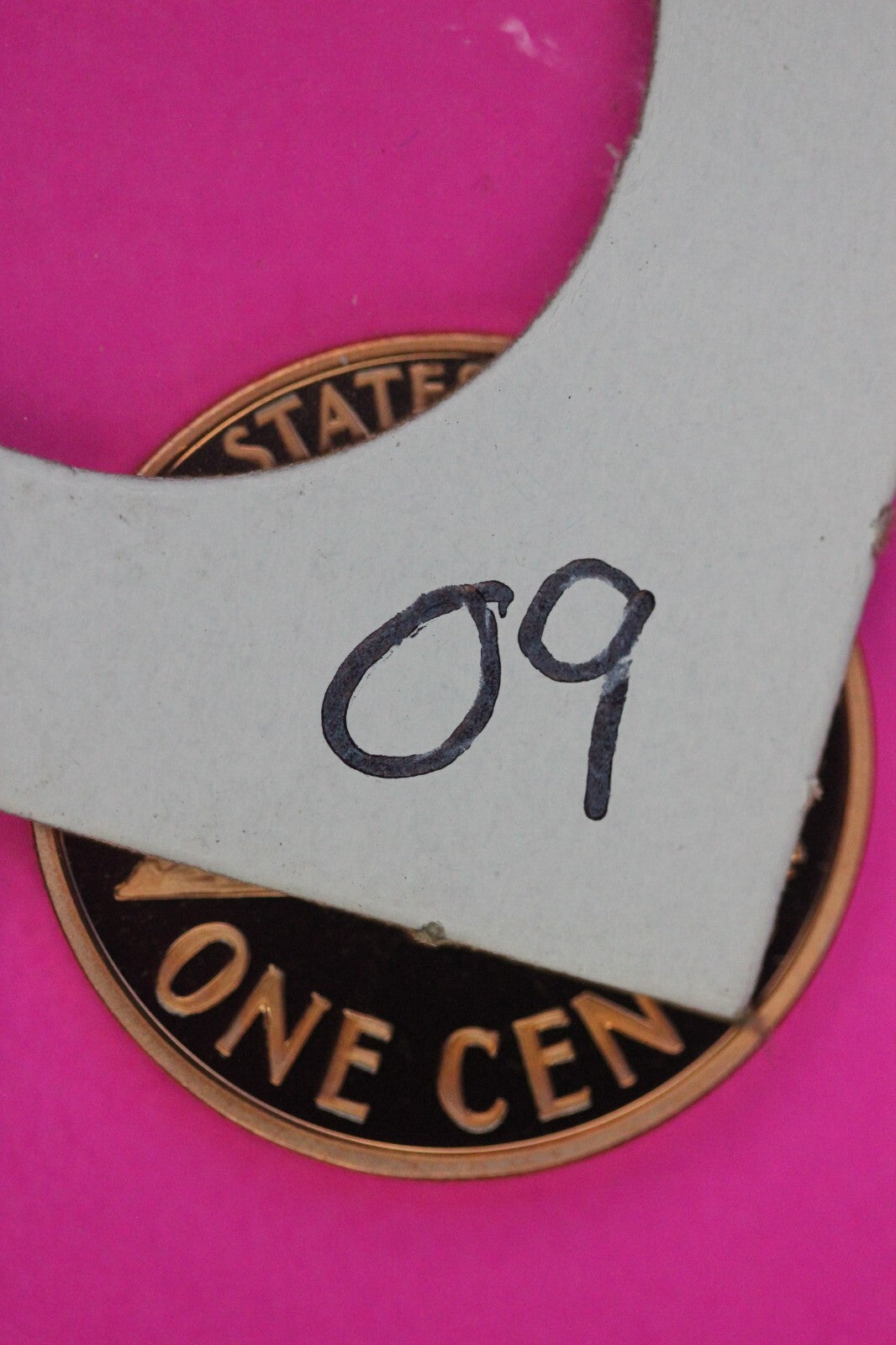 Gem Proof 2007 S Ultra Deep Cameo Lincoln Memorial Cent Same Coin In Pics TOM09