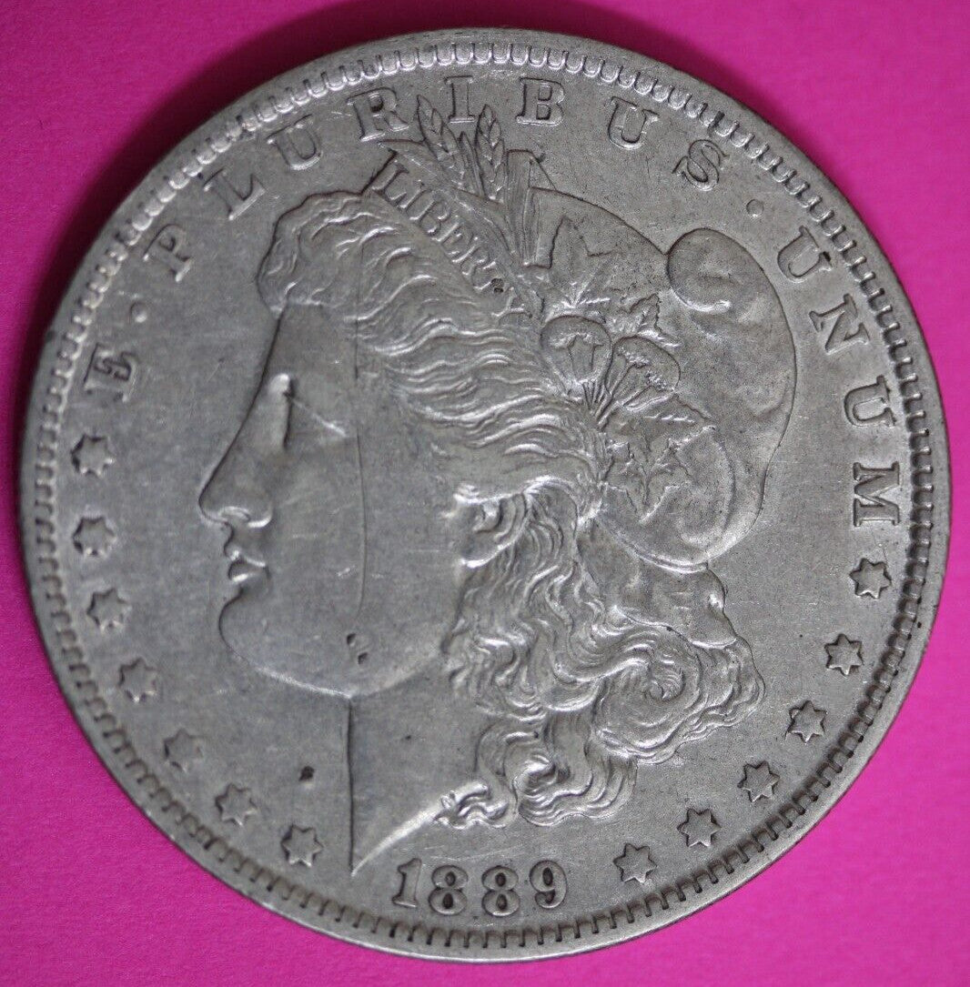 1889 O Morgan Liberty Silver Dollar Semi Key Date Coin New Orleans Mint 143